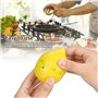 Minuteur de Cuisine en Forme de Citron Nouveauté Mignon Minuterie de Cuisine Minuterie Manuelle Rotation Minuterie Outil de Cuis