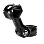 ANCLLO Potence de vélo réglable ± 60 degrés 25,4 mm réglable pour VTT, vélo de route, cyclisme 90 mm