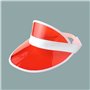 Plastique PVC Pare-Soleil Chapeau Visière Casquettes Vélo Sunhat