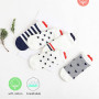 10 Paires Chaussettes de Cheville pour Femmes, Coton Mignon Amour Coeur Rayé Conception Dames Chaussettes Courtes Respirantes po