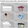 20 pochette plastique, pochette document A4, pochette transparente, pochette porte document - Utilisé dans les maisons, les bure