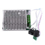 Contrôleur de Vitesse du Moteur à Courant Continu, Keenso Régulateur de Vitesse 10V-50V 40A PWM avec Inverseur de Direction 12V