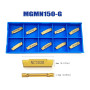 Hunricho Inserts en carbure 10 pièces/boîte MGMN150-G 1,5 mm de largeur Inserts en carbure avec supports MGEHR MGEHL 3/8" pour f