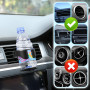 2 pièces Porte Gobelet Voiture Réglable Porte Bouteille Voiture Porte-Gobelets Boissons Et Café Destiné Aux Bouches D'aération d
