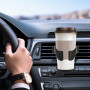 2 pièces Porte Gobelet Voiture Réglable Porte Bouteille Voiture Porte-Gobelets Boissons Et Café Destiné Aux Bouches D'aération d