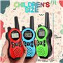 Retevis RT638 Talkie Walkie Enfants, Talkie Walkie 3 Pieces, Lampe de Poche 16 Canaux PMR446, Jouets Cadeaux Anniversaire pour E
