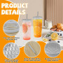 Gobelet Smoothie Transparent sans BPA