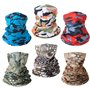 Lot de 6 masques bandana respirants pour la protection en plein air Lavable Réutilisable Masque facial Protection contre la pous