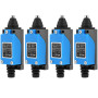 QWORK® Lot de 4 interrupteurs de fin de course momentanés à piston ME-8111