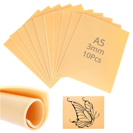 QWORK® 10 Pièces peau d'entraînement tatouage A5