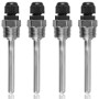 Thermowell Lot de 4 manchons de plongée en acier inoxydable 304 8 x 50 mm pour sonde de température