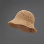 Chapeau de Paille Protection UV Chapeau de Soleil Chapeau à Large Bord à La Main pour Voyage Décoration Décoration Vacances D'ét