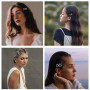 8 Pcs Bijoux Cheveux,Barrette Cheveux Femme,Barrette Cheveux Mariage,Pince à Cheveux Etoile Creuse Barrette Epingle Accessoire d