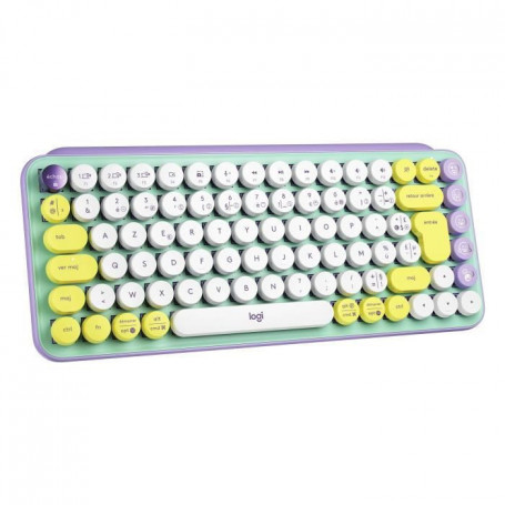 Clavier Sans Fil Logitech POP Keys Mécanique avec Touches Emoji Personnalisables 129,99 €