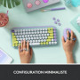 Clavier Sans Fil Logitech POP Keys Mécanique avec Touches Emoji Personnalisables 129,99 €