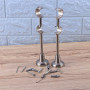 Lot de 2 Supports pour Tringle à Rideau Double 20 mm/25 mm