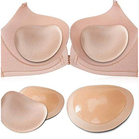 LHKJ 1 Paires Coussinets Soutien-GorgeRembourrage de Soutien-Gorges en Silicone Souple