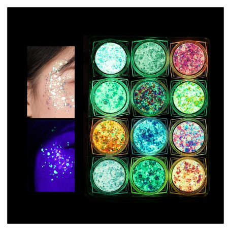KUIRUNRX® Lumineuse Paillettes Gel