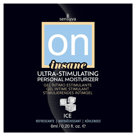 Lubrifiant Sensuva Menthe 6 ml