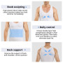MEETYOO Débardeur Compression Homme,Manches Longues pour Hommes Maillot de Corps Ventre Plat Minceur Gilet Invisible Amincissant