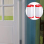 Anti Pincement Protection Doigt, 2 Pcs Anti Pince Doigt Porte, Porte Anti Pince Doigt 17x120cm, Charnière Garde Bébé Protège-Pin