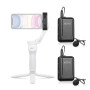Movo Micro Lavalier sans Fil pour iPhone - Micro Cravate Compact idéal pour Le stabilisateur Gimbal Smartphone - Idéal pour Le V