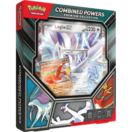 Pokémon: Combined Powers Premium Collection – Langue Anglaise du JCC Pokémon (7 Cartes Brillantes