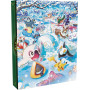 Pokémon TCG : Calendrier des fêtes (8 Cartes en Aluminium, 5 boosters et Plus)