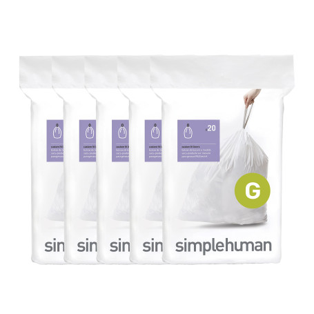 simplehuman Code G sacs poubelle sur mesure