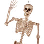JOYIN Squelette d'halloween réaliste Taille réelle de 1,5 m avec articulations Mobiles pour décoration d'intérieur et d'extérieu