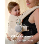 Momcozy Machine à Bruit Blanc Portable pour Bébé avec Veilleuse Intégrée - 20 Sons Apaisants Professionnels, Batterie Rechargeab