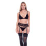 Ensemble de Lingerie Baci Lingerie Noir (M/L)