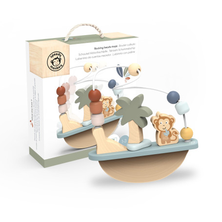 Speedy Monkey- Labyrinthe de Perles à bascule-21 x 6