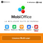 Suite de bureau 4 en 1 MobiOffice Multi-user pour Windows | Licence Multi-user | Traitement de texte