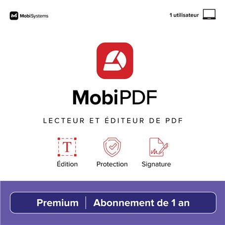 MobiPDF Premium - Éditeur PDF professionnel | Modifier