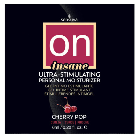 Lubrifiant Sensuva Cerise 6 ml