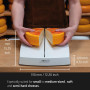 Boska Cheese Commander Pro+ - Coupe-fil - Trancheuse de fil - Avec poignée - Coupe-fromage professionnel - Pour fromage en bloc 