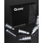 QNINE 100 pièces chevilles pour plaques de plâtre et vis à tête de lentille pour plaques de plâtre monocouche et double couche, 
