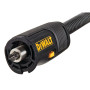 DEWALT Adaptateur de perceuse à angle droit, FlexTorq, système 4 en 1, compact, tige flexible droite, 30,5 cm (DWAMRASETFT)