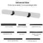 HomeMount Support mural universel pour barre de son – Support réglable pour barre de son pour la plupart des barres de son TV