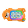 Fisher-Price Linkimals A to Z Otter - Jouet électronique d'apprentissage pour bébés de 9 mois et plus - Orange