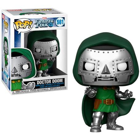 Funko Pop! Marvel: Fantastic Four - Doctor Dr. Doom - Figurine en Vinyle à Collectionner - Idée de Cadeau - Produits Officiels -