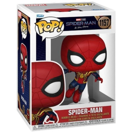 Figurine Funko Pop! - Marvel Studios - Spider-Man No Way Home - Tete oscillante - 9 cm - Mixte