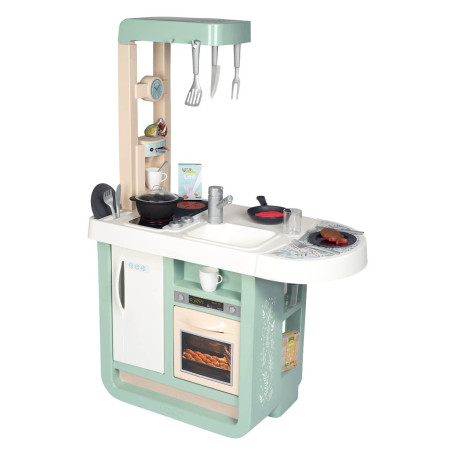 Smoby - Cuisine Cherry - Design Contemporain - Effets Sonores - 25 Accessoires Inclus - Fabriquée en France - 310911