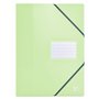 OXFORD Lot de 12 Protège-Documents avec Elastique School Life A4 80 vues / 40 Pochettes Couverture Polypro Coloris Pastels Assor