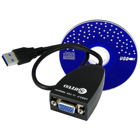 KALEA-INFORMATIQUE Carte graphique externe VGA sur port USB3. Résolution maximale 1920x1080