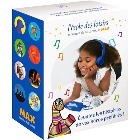 Max - Casque Audio - La Boîte à Histoires de l'école des loisirs