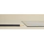 Exacompta - Réf. 29790E - 1 Sous-main en carton rigide rembordé - recto et verso en PVC pour résister à un usage quotidien - for