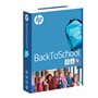 HP Back to School Lot de 5 ramettes de 500 feuilles de papier pour photocopieuse Blanc ECF 80 g/m² A4