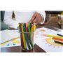 Maped - Combo Pack Color'Peps - 15 Crayons de couleur Infinity + 12 Feutres Lavables et Résistants au séchage - Pointe moyenne b